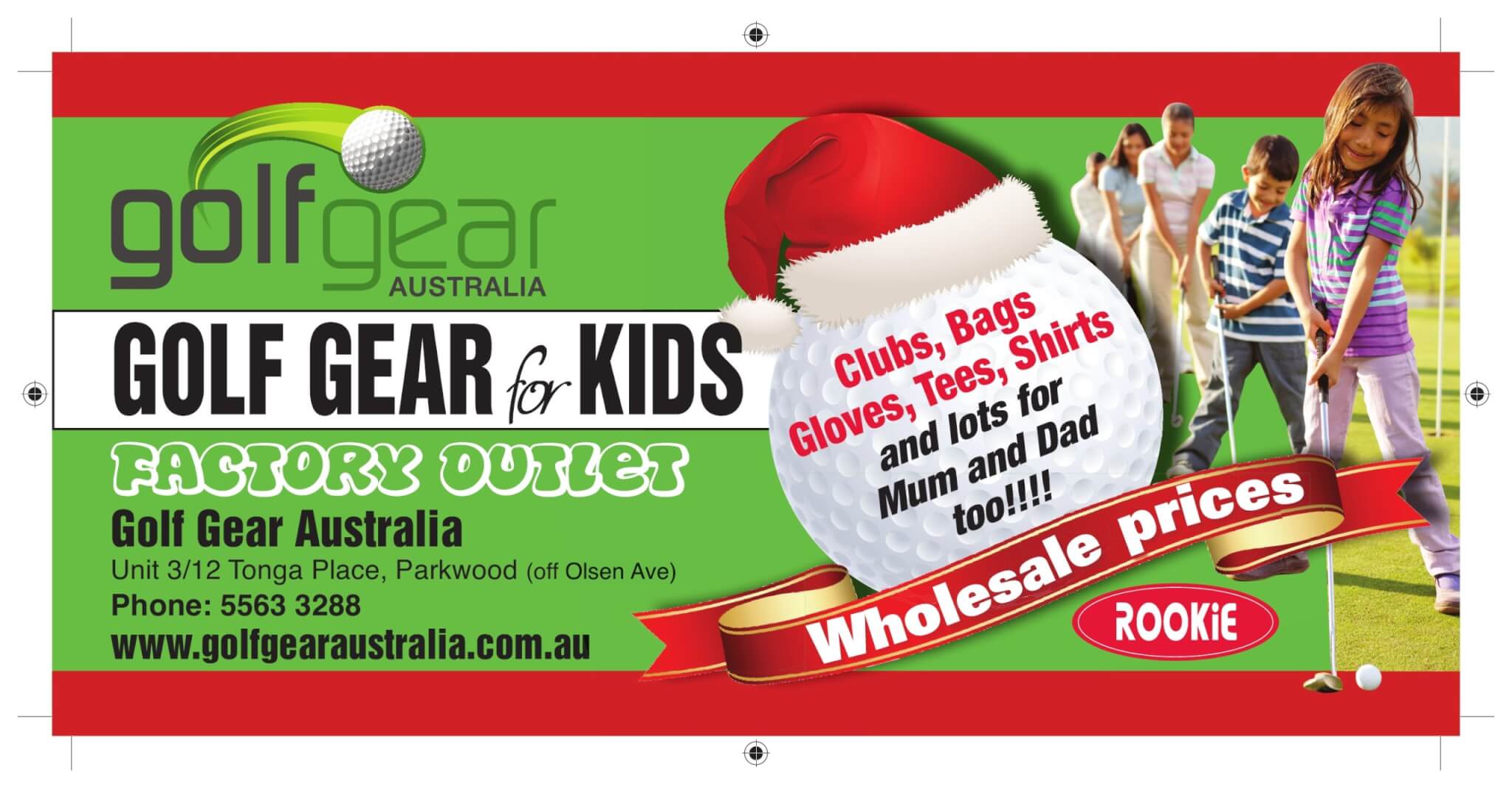 golf gear australia logo